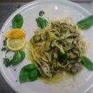 LINGUINE A LA NERANO.JPG